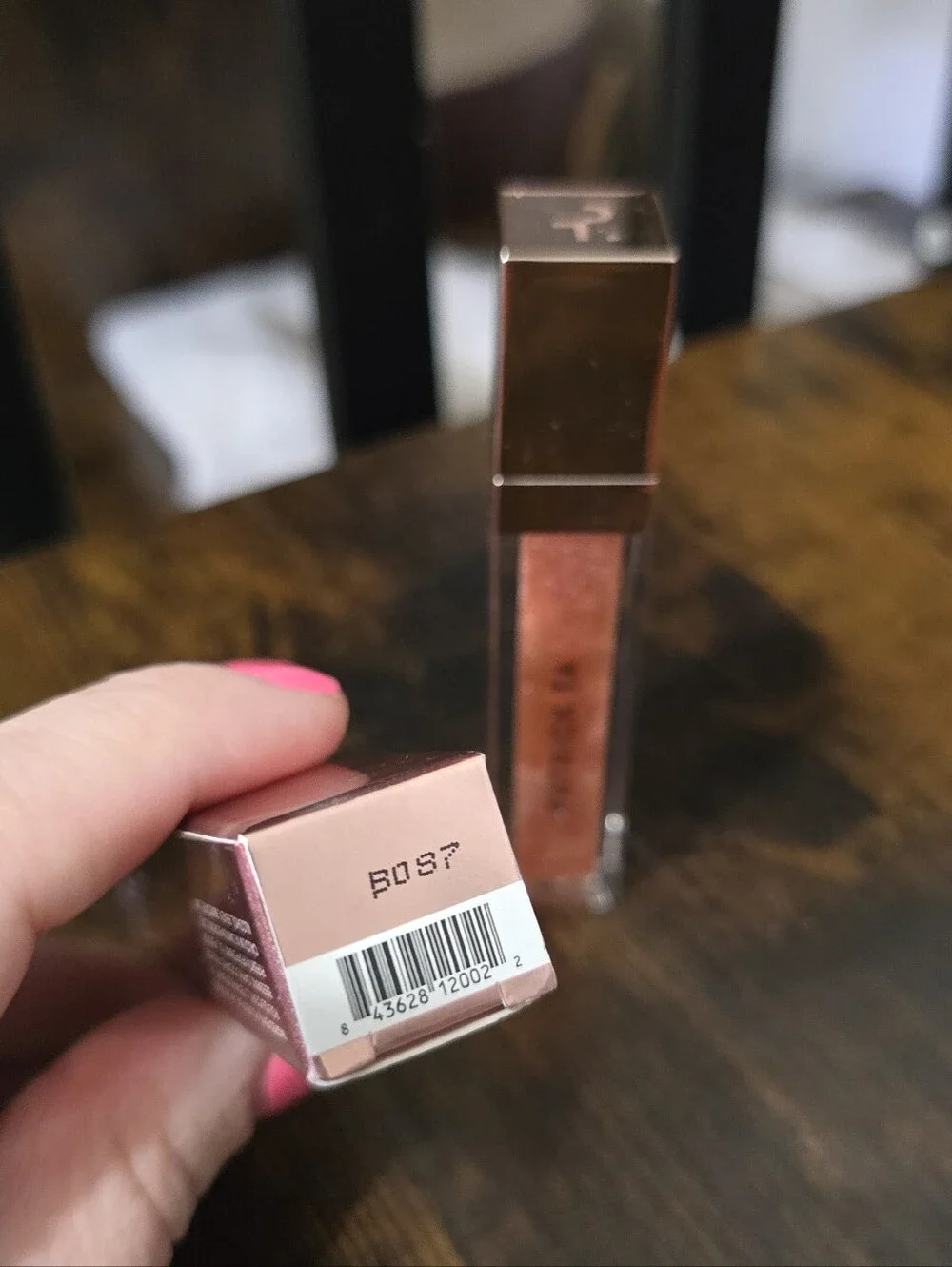 Pat McGrath Lust Gloss - Shimmery Rose Gold Lip Gloss